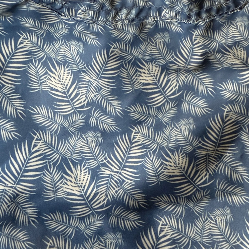 Slate & Stone Blue Floral Swim Trunks - Picture 4 of 4